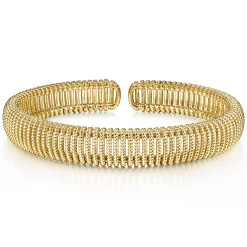 Discount Gabriel & Co. 14K Yellow Gold Twisted Rope Cuff Bracelet