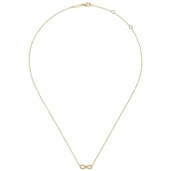 Outlet Gabriel & Co. 14K Yellow Gold Twisted Rope Infinity Pendant Necklace