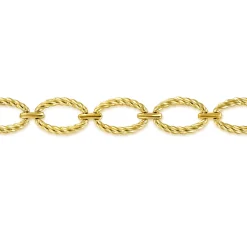 Online Gabriel & Co. 14K Yellow Gold Twisted Rope Oval Link Bracelet