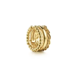 Gabriel & Co. 14K Yellow Gold Wide Bujukan Single Earcuff