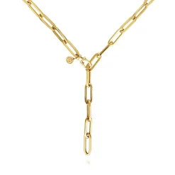 Online Gabriel & Co. 14K Yellow Gold Y Chain Necklace