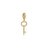 Clearance Gabriel & Co. 14K Yellow Plain Gold Bujukan Key Charm Pendant With Detachable Bail
