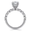 Hot Gabriel & Co. Lanna - 14K White Gold Marquise Shape Diamond Engagement Ring