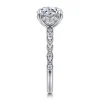 Clearance Gabriel & Co. Lanna - 14K White Gold Round Diamond Engagement Ring