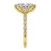 New Gabriel & Co. Lanna - 14K Yellow Gold Marquise Shape Diamond Engagement Ring