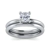 Online Gabriel & Co. Lark - 14K White Gold Cushion Cut Solitaire Engagement Ring