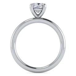 Online Gabriel & Co. Lark - 14K White Gold Cushion Cut Solitaire Engagement Ring