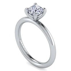 Online Gabriel & Co. Lark - 14K White Gold Cushion Cut Solitaire Engagement Ring