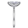 Clearance Gabriel & Co. Lark - 14K White Gold Marquise Shape Solitaire Engagement Ring