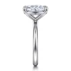 Discount Gabriel & Co. Lark - 14K White Gold Oval Solitaire Engagement Ring