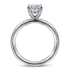 Discount Gabriel & Co. Lark - 14K White Gold Oval Solitaire Engagement Ring