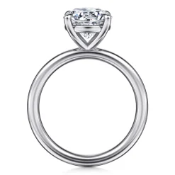 Sale Gabriel & Co. Lark - 14K White Gold Round Solitaire Engagement Ring