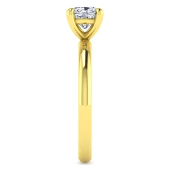 Outlet Gabriel & Co. Lark - 14K Yellow Gold Cushion Cut Solitaire Engagement Ring