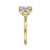 Gabriel & Co. Lark - 14K Yellow Gold Oval Solitaire Engagement Ring