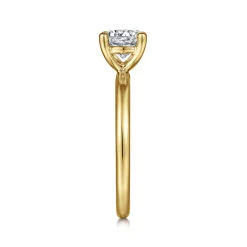 Gabriel & Co. Lark - 14K Yellow Gold Round Solitaire Engagement Ring