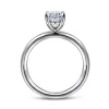 Clearance Gabriel & Co. Lark - Platinum Oval Solitaire Engagement Ring