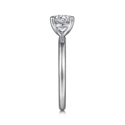 Online Gabriel & Co. Lark - Platinum Round Solitaire Engagement Ring