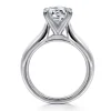 Online Gabriel & Co. Lauren - 14K White Gold Round Diamond Engagement Ring