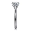 Online Gabriel & Co. Lauren - 14K White Gold Round Solitaire Diamond Engagement Ring