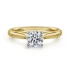 Online Gabriel & Co. Lauren - 14K White-Yellow Gold Round Diamond Engagement Ring