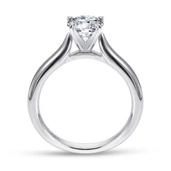 Hot Gabriel & Co. Lauren - Platinum Round Diamond Solitaire Engagement Ring