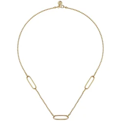 Outlet Gabriel & Co. Layered Necklace Station 14K Yellow Gold Bujukan