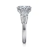 Online Gabriel & Co. Leane - 14K White Gold Five Stone Oval Diamond Engagement Ring