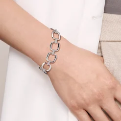 Best Gabriel & Co. Link Chain Bracelet 925 Sterling Silver Bujukan