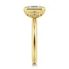 Online Gabriel & Co. Linny - 14K Yellow Gold Emerald Cut Bezel Set Diamond Engagement Ring