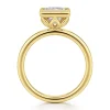 Online Gabriel & Co. Linny - 14K Yellow Gold Princess Cut Bezel Set Diamond Engagement Ring