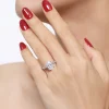 Sale Gabriel & Co. Luciole - 14K White Gold Oval Diamond Engagement Ring