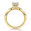 Hot Gabriel & Co. Marline - 14K Yellow Gold Emerald Cut Diamond Engagement Ring