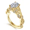 Sale Gabriel & Co. Martedi - 14K Yellow Gold Diamond Engagement Ring