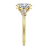 Hot Gabriel & Co. Meera - 14K Yellow Gold Oval Diamond Engagement Ring