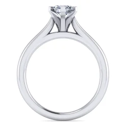 Best Gabriel & Co. Michelle - 14K White Gold Marquise Shape Diamond Engagement Ring