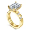 Sale Gabriel & Co. Mirella - 14K Yellow Gold Emerald Cut Diamond Engagement Ring