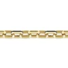 Online Gabriel & Co. 9mm 14K Yellow Gold Men's Hollow Faceted Chain Black Diamond Bracelet
