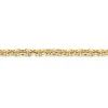 Hot Gabriel & Co. 4mm 14K Yellow Gold Men's Hollow Link Chain Bracelet
