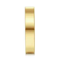 Online Gabriel & Co. 4MM 14K Yellow Gold Plain Wedding Band
