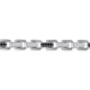 Discount Gabriel & Co. 8mm 925 Sterling Silver Black Spinel Men's Cylindrical Mix Link Chain Bracelet