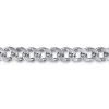 New Gabriel & Co. 10mm 925 Sterling Silver Men's Hollow Cuban Link Chain Bracelet