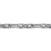 Best Gabriel & Co. 6.50mm 925 Sterling Silver Men's Hollow Figaro Link Chain Bracelet