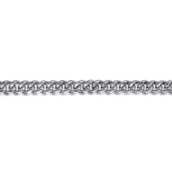 Online Gabriel & Co. 7mm 925 Sterling Silver Men's Solid Link Chain Bracelet