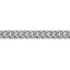Gabriel & Co. 3mm 925 Sterling Silver Men's Solid Cuban Link Chain Bracelet