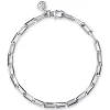 Best Gabriel & Co. 5mm 925 Sterling Silver Men's Solid Chain Bracelet
