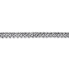 Gabriel & Co. 7mm 925 Sterling Silver Men's Solid Cuban Link Chain with Diamond Cut Bracelet