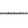 Clearance Gabriel & Co. 6mm 925 Sterling Silver Tubular Men's Solid Chain Bracelet
