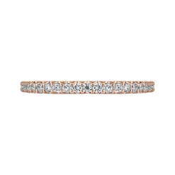 New Gabriel & Co. Montreal - 14K Rose Gold Diamond Anniversary Band - 0.25 ct