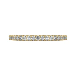 Best Gabriel & Co. Montreal - 14K Yellow Gold Diamond Anniversary Band - 0.25 ct