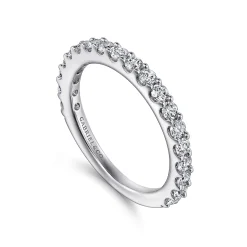 Hot Gabriel & Co. Montreal - Platinum Diamond Anniversary Band - 0.75 ct